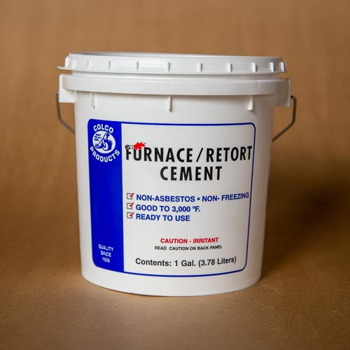 Colco Furnace/Retort Cement 2 Gal. Pail (Gray)