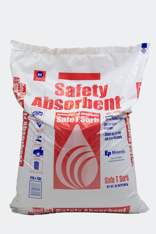 Oil Absorbent 50 lb. Bag Plastic